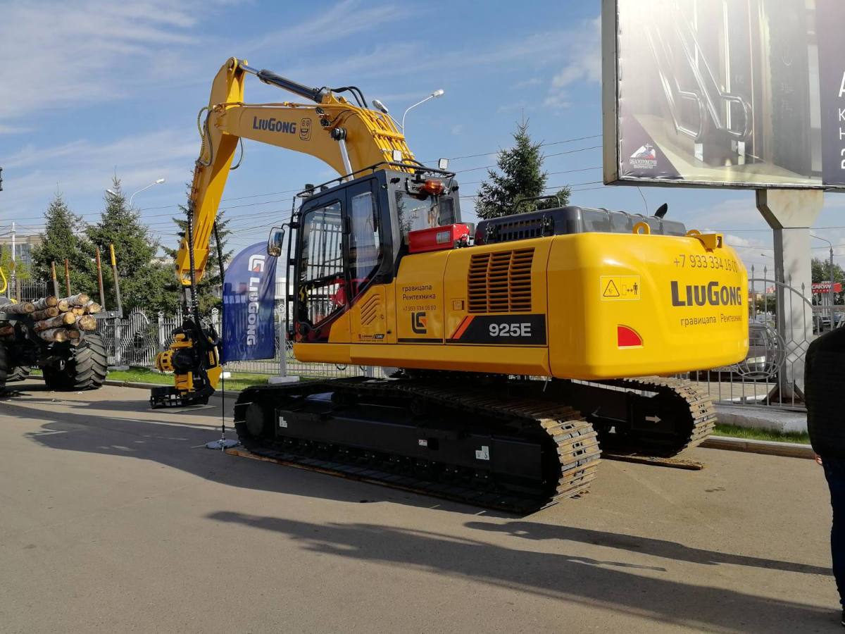 LiuGong на выставке «ЭКСПОДРЕВ»